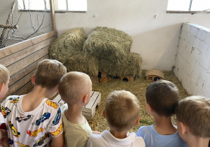 dzieci podczas wycieczki